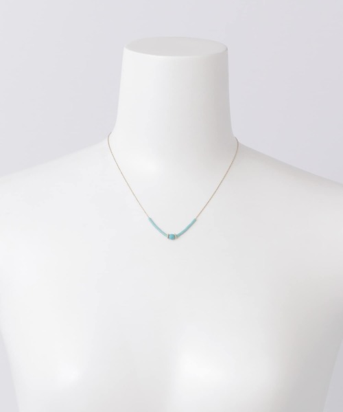 URBAN RESEARCH Sonny Label（アーバンリサーチサニーレーベル）の「ビーズロングネックレス∴（ネックレス・レディース・ホワイト/ブルー系その他・ONE）」の5枚目の写真