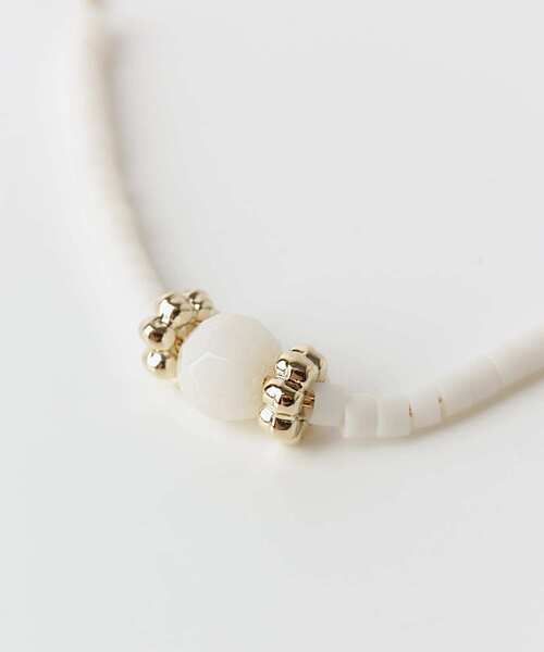 URBAN RESEARCH Sonny Label（アーバンリサーチサニーレーベル）の「ビーズロングネックレス∴（ネックレス・レディース・ホワイト/ブルー系その他・ONE）」の7枚目の写真