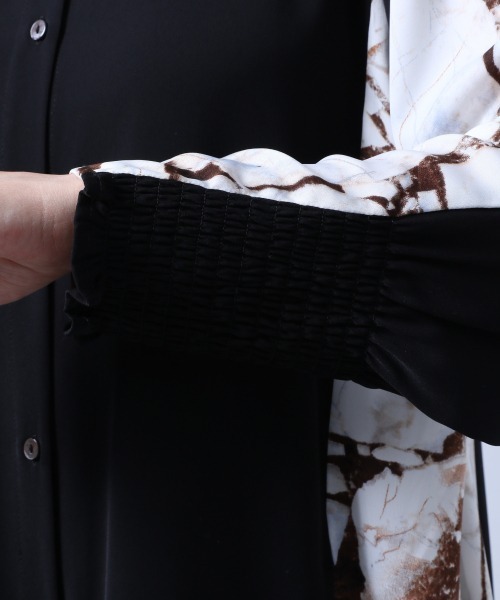 HARE（ハレ）の「ガラキリカエワンピース(HARE)（ワンピース・レディース・ブラック/グレー・FREE）」の16枚目の写真