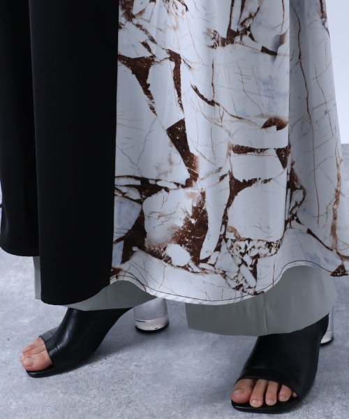 HARE（ハレ）の「ガラキリカエワンピース(HARE)（ワンピース・レディース・ブラック/グレー・FREE）」の18枚目の写真