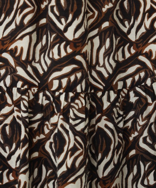 LOWRYS FARM(ローリーズファーム)の「アフリカンティアードスカート 944123(スカート・キッズ・ブラック/ブラウン・110cm/120cm/130cm)」の11枚目の写真