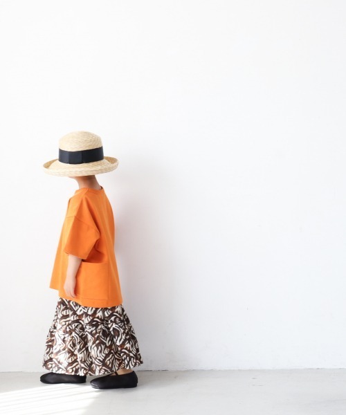 LOWRYS FARM(ローリーズファーム)の「アフリカンティアードスカート 944123(スカート・キッズ・ブラック/ブラウン・110cm/120cm/130cm)」の4枚目の写真