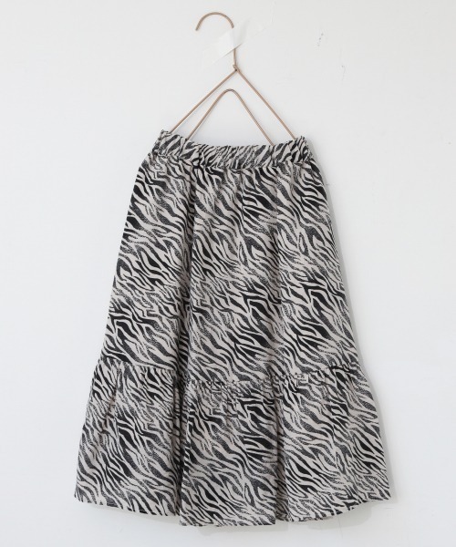 LOWRYS FARM(ローリーズファーム)の「アフリカンティアードスカート 944123(スカート・キッズ・ブラック/ブラウン・110cm/120cm/130cm)」の6枚目の写真