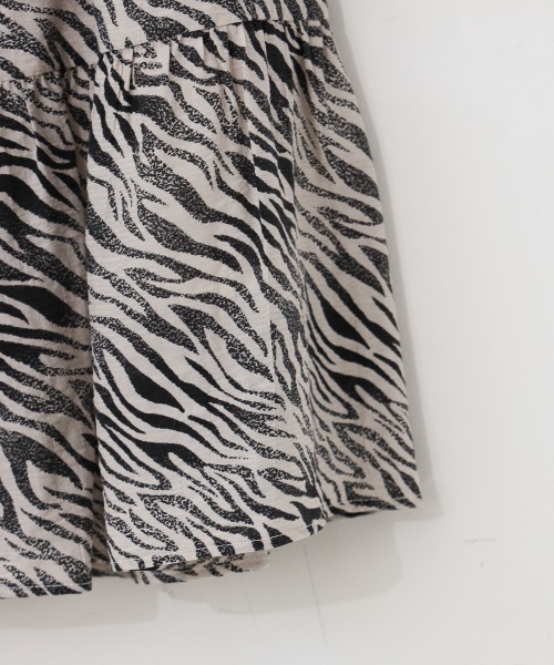 LOWRYS FARM(ローリーズファーム)の「アフリカンティアードスカート 944123(スカート・キッズ・ブラック/ブラウン・110cm/120cm/130cm)」の8枚目の写真