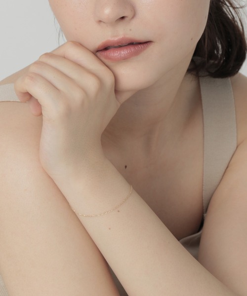 PAS TIERRA（パティエラ）の「[Ray]K10ルーチェブレスレット（ブレスレット・レディース・イエローゴールド・FREE）」の2枚目の写真