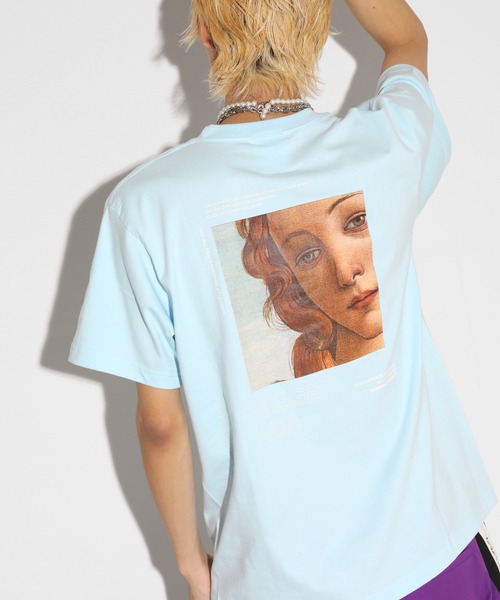 LEGENDA（レジェンダ）の「レジェンダ Venus Tシャツ / LEGENDA Venus T-Shirt（Tシャツ/カットソー・レディース・ホワイト/ブラック/ベージュ/サックスブルー・FREE）」の4枚目の写真