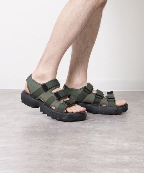 MEI（メイ）の「【 MEI / メイ 】Recycled 3 BELT tape  リサイクル 3ベルト サンダル スポーツサンダル メンズサイズ 21SS（サンダル・メンズ・オリーブドラブ/ブラック/ブラウン・S/L/M）」の8枚目の写真