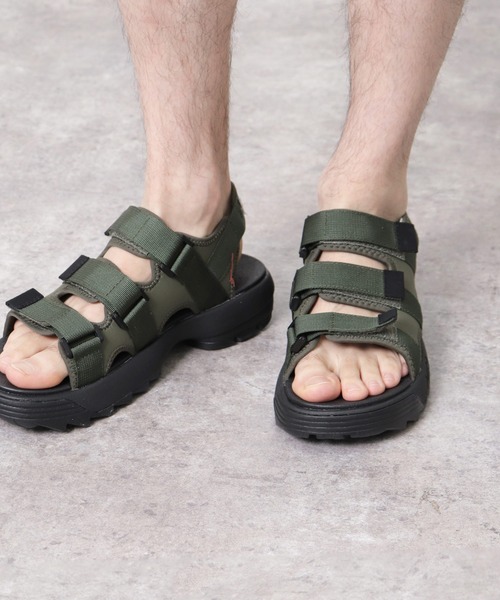 MEI（メイ）の「【 MEI / メイ 】Recycled 3 BELT tape  リサイクル 3ベルト サンダル スポーツサンダル メンズサイズ 21SS（サンダル・メンズ・オリーブドラブ/ブラック/ブラウン・S/L/M）」の9枚目の写真