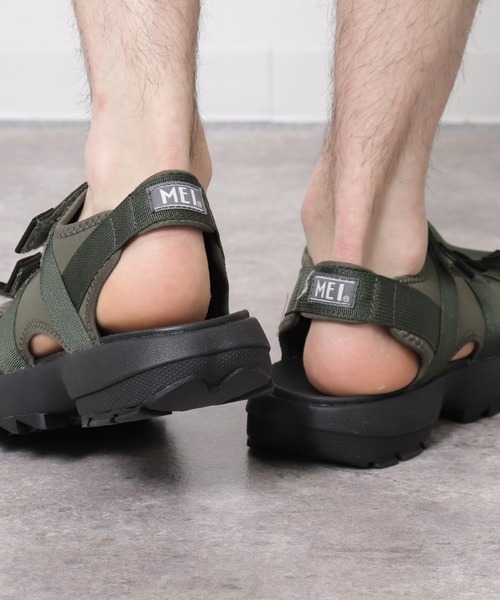 MEI（メイ）の「【 MEI / メイ 】Recycled 3 BELT tape  リサイクル 3ベルト サンダル スポーツサンダル メンズサイズ 21SS（サンダル・メンズ・オリーブドラブ/ブラック/ブラウン・S/L/M）」の13枚目の写真