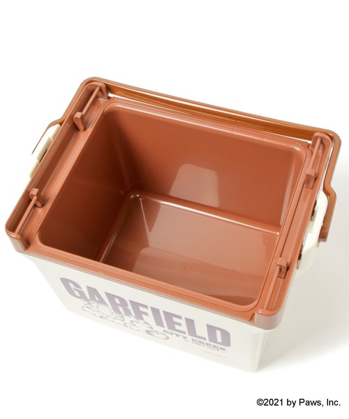 niko and...(ニコアンド)の「【GARFIELD(ガーフィールド)】コラボクーラーボックス(アウトドアグッズ・レディース・ブラウン/オフホワイト・0)」の7枚目の写真