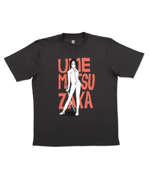 Design Tshirts Store graniph（デザイン　ティーシャツ　ストア　グラニフ）の「うめまつざか(クレヨンしんちゃん)｜コラボTシャツ（Tシャツ/カットソー・メンズ・スミクロ・X-SMALL/SMALL/LARGE/X-LARGE/MEDIUM）」の3枚目の写真