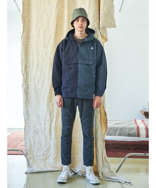 AlexanderLeeChang（アレキサンダーリーチャン）の「5050 ANORAK（ナイロンジャケット・メンズ・ネイビー/カーキ/ピンク・2/3）」の7枚目の写真
