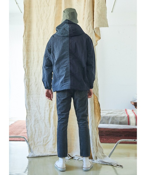 AlexanderLeeChang（アレキサンダーリーチャン）の「5050 ANORAK（ナイロンジャケット・メンズ・ネイビー/カーキ/ピンク・2/3）」の17枚目の写真