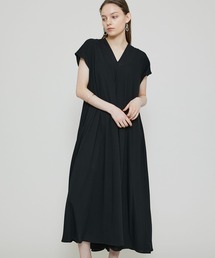 【ATON(エイトン)】DRAPED DRESS/ドレープドレス OPAGIM0402