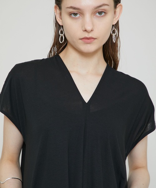ATON（エイトン）の「【ATON(エイトン)】DRAPED DRESS/ドレープ