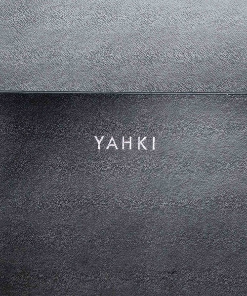YAHKI（ヤーキ）の「【 YAHKI / ヤーキ 】 W FACE LEATHER TOTE / SHOLDER BAG 2wayレザーバッグ（トートバッグ・レディース・ブラック/ベージュ/オレンジ・FREE）」の6枚目の写真