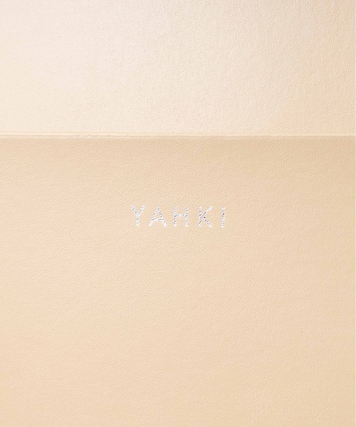YAHKI（ヤーキ）の「【 YAHKI / ヤーキ 】 W FACE LEATHER TOTE / SHOLDER BAG 2wayレザーバッグ（トートバッグ・レディース・ブラック/ベージュ/オレンジ・FREE）」の12枚目の写真