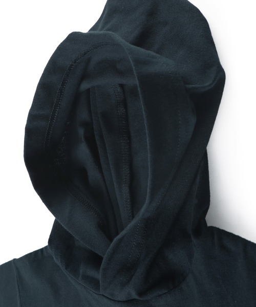 CONVERSE(コンバース)の「【CONVERSE/コンバース】フード付き半袖Tシャツ(Tシャツ/カットソー・キッズ・ネイビー/ブラウン・110cm/100cm/120cm/130cm/140cm)」の18枚目の写真