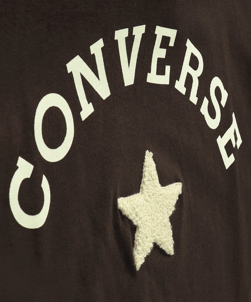 CONVERSE(コンバース)の「【CONVERSE/コンバース】フード付き半袖Tシャツ(Tシャツ/カットソー・キッズ・ネイビー/ブラウン・110cm/100cm/120cm/130cm/140cm)」の22枚目の写真