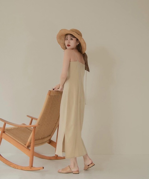 Amiur（エミレ）の「lady like straw hat（ハット・レディース・ベージュ/ブラウン・FREE）」の9枚目の写真