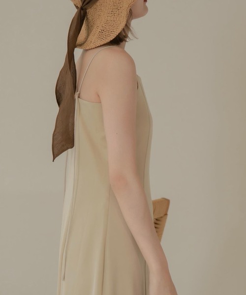 Amiur（エミレ）の「lady like straw hat（ハット・レディース・ベージュ/ブラウン・FREE）」の11枚目の写真