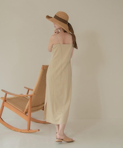 Amiur（エミレ）の「lady like straw hat（ハット・レディース・ベージュ/ブラウン・FREE）」の10枚目の写真