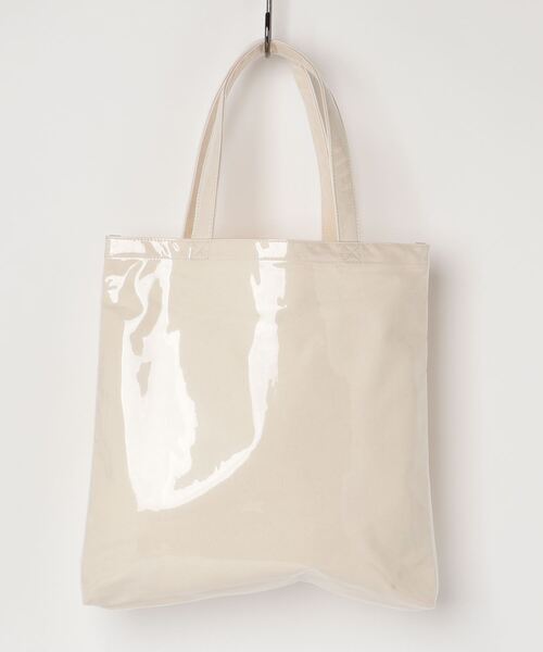 X-girl（エックスガール）の「MILLS LOGO TOTE BAG（トートバッグ・レディース・ブラック/ホワイト/マルチ・ONE SIZE）」の18枚目の写真