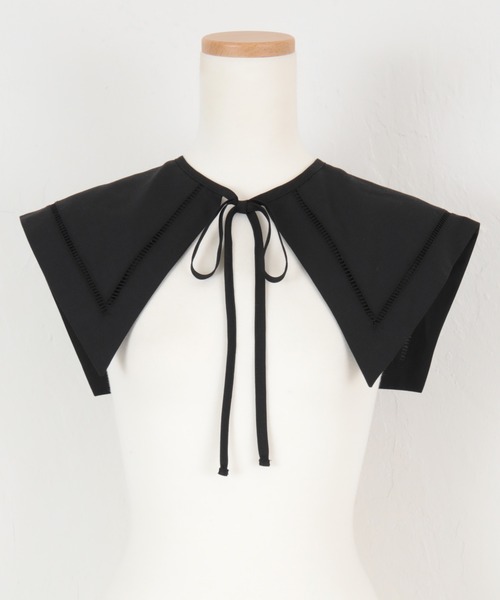 titivate（ティティベイト）の「レースデザインビッグセーラーカラー/付け襟（付け襟・レディース・ホワイト/ブラック・F）」の14枚目の写真