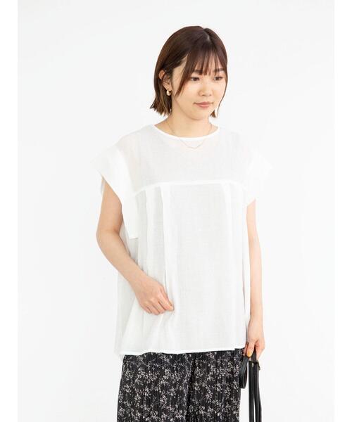 ELENCARE DUE(エレンカーレデュエ)の「・ELENCARE DUE ヨウリュウフレンチブラウス*(シャツ/ブラウス・レディース・ブラック/ブルー/ピンク/オフホワイト・FREE)」の22枚目の写真