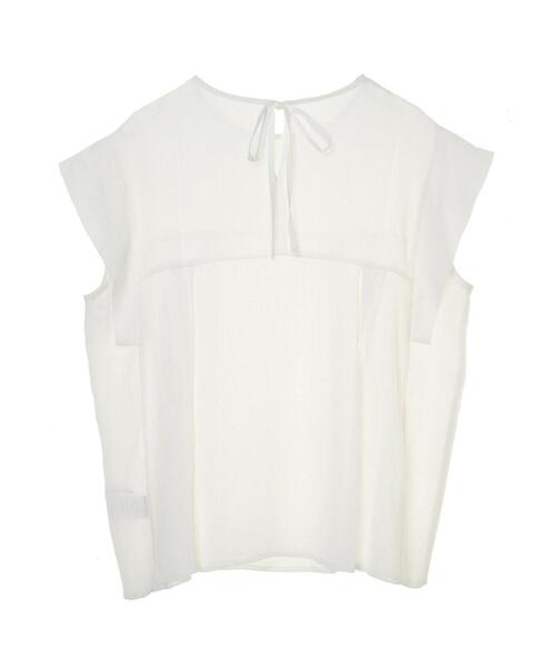 ELENCARE DUE(エレンカーレデュエ)の「・ELENCARE DUE ヨウリュウフレンチブラウス*(シャツ/ブラウス・レディース・ブラック/ブルー/ピンク/オフホワイト・FREE)」の12枚目の写真