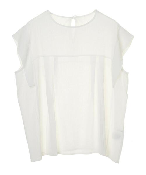 ELENCARE DUE(エレンカーレデュエ)の「・ELENCARE DUE ヨウリュウフレンチブラウス*(シャツ/ブラウス・レディース・ブラック/ブルー/ピンク/オフホワイト・FREE)」の8枚目の写真