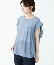 ELENCARE DUE | ・ELENCARE DUE ヨウリュウフレンチブラウス＊(シャツ/ブラウス)