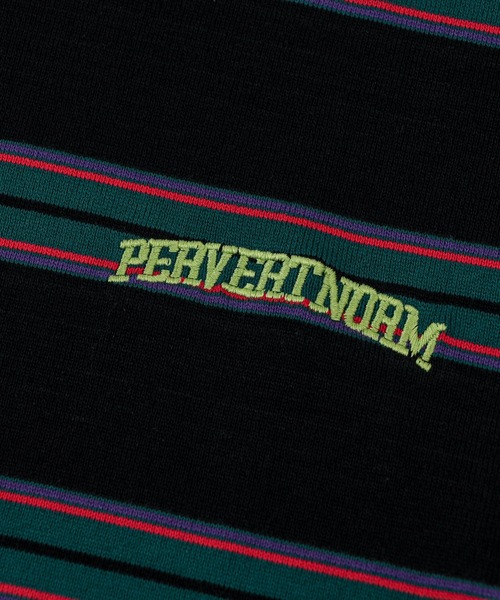 WHO'S WHO gallery(フーズフーギャラリー)の「【KOOKY'N/クーキー】ボーダーTEE(Tシャツ/カットソー・メンズ・ブラック/グリーン/ブラウン/ネイビー/アッシュグレー・FREE)」の20枚目の写真