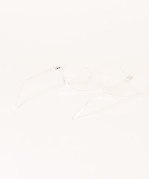 c.u.l（シーユーエル）の「【c.u.l】ユニセックス ボストン クリアレンズメガネ 伊達メガネ cula257（メガネ・レディース・ブラック/グレー/クリア・FREE）」の16枚目の写真