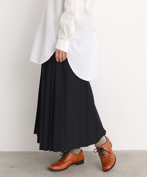 aimer le mieux（エメルミュー）の「△aimer　T/Rプリーツスカート（スカート・レディース・ブラック/ブラウン/グレー・FREE）」の17枚目の写真