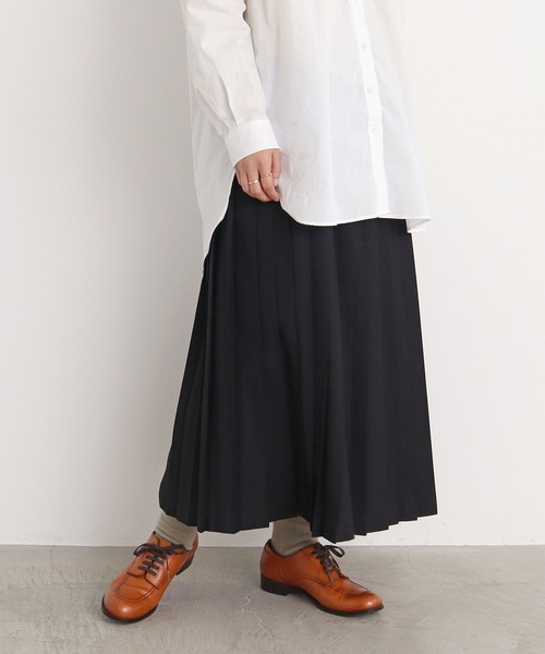 aimer le mieux（エメルミュー）の「△aimer　T/Rプリーツスカート（スカート・レディース・ブラック/ブラウン/グレー・FREE）」の13枚目の写真