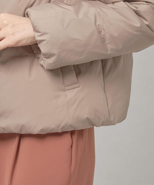 closet story（クローゼットストーリー）の「＜closet story（クローゼットストーリー）＞スムースタフタ ショート ダウン（ダウンジャケット/コート・レディース・ライム/ダークグレー/モカ・FREE）」の10枚目の写真