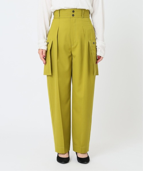 JOURNAL STANDARD（ジャーナルスタンダード）の「【KIARISvintage＆closet×JOURNALSTANDARD】 カーゴスラックスパンツ◆（カーゴパンツ・レディース・ブラック/イエロー・38/36）」の17枚目の写真