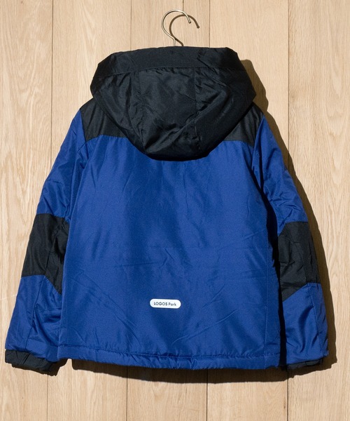 青いロゴ入りフード付きジャケット テクニカル フード ジャケット - 濃青 | ZARA Japan / 日本