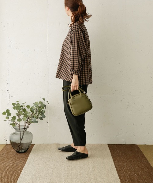 URBAN RESEARCH DOORS(アーバンリサーチドアーズ)の「アイロンレスバナナパンツ(その他パンツ・レディース・ブラック/モカ・ONE)」の8枚目の写真