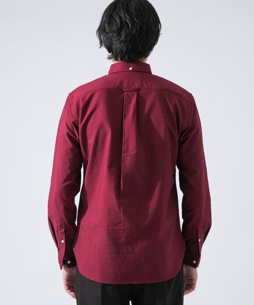URBAN RESEARCH ROSSO MEN（アーバンリサーチロッソメン）の「『WEB限定』『抗菌』ハイパフォーマンスオックスボタンダウンシャツ（シャツ/ブラウス・メンズ・ブルー系その他/ホワイト/インディゴブルー/ブラック/ネイビー/ブラック系その他/ライトブルー/グレー/グレー系その他/ボルドー/レッド系その他・LARGE/MEDIUM/SMALL/X-LARGE/X-SMALL）」の22枚目の写真