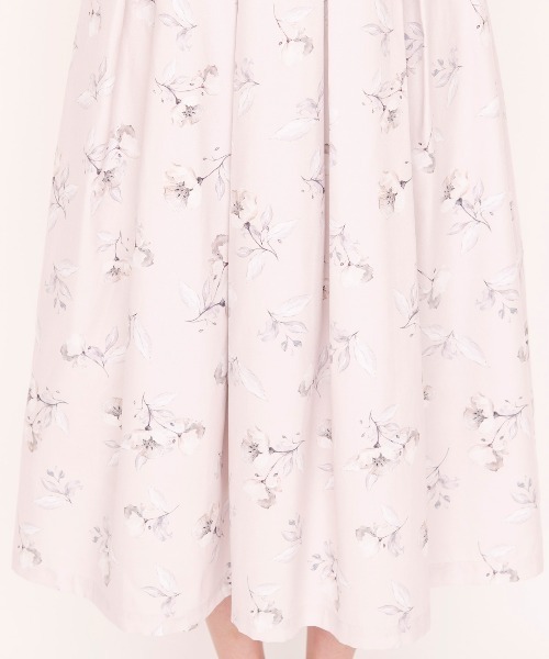 WILLSELECTION（ウィルセレクション）の「ラインポピーバックレースアップスカート（スカート・レディース・ベージュ/ラベンダー・MEDIUM）」の16枚目の写真