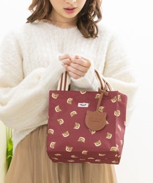 PAUL & JOE ACCESSOIRES（ポールアンドジョーアクセソワ）の「PAUL & JOE ACCESSOIRES (ポール＆ジョーアクセソワ) ランチトート スモールヌネット総柄 ポールアンドジョー PJA-B483（トートバッグ）」