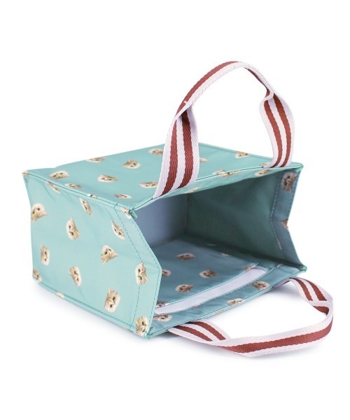 PAUL & JOE ACCESSOIRES(ポールアンドジョーアクセソワ)の「PAUL & JOE ACCESSOIRES (ポール&ジョーアクセソワ) ランチトート スモールヌネット総柄 ポールアンドジョー PJA-B483(トートバッグ・レディース・ワイン/グリーン/パープル/ネイビー・FREE)」の16枚目の写真