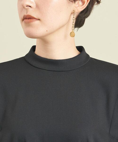 BEAUTY&YOUTH UNITED ARROWS(ビューティーアンドユースユナイテッドアローズ)の「BY スタンドカラーワンピース -ウォッシャブル- ∴(ワンピース・レディース・ネイビー/オリーブ/その他9/モカ・FREE)」の13枚目の写真