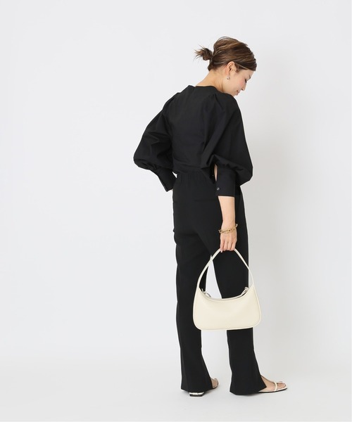 CINOH（チノ）の「【CINOH/チノ 】 SLIT BLACK パンツ（その他パンツ 
