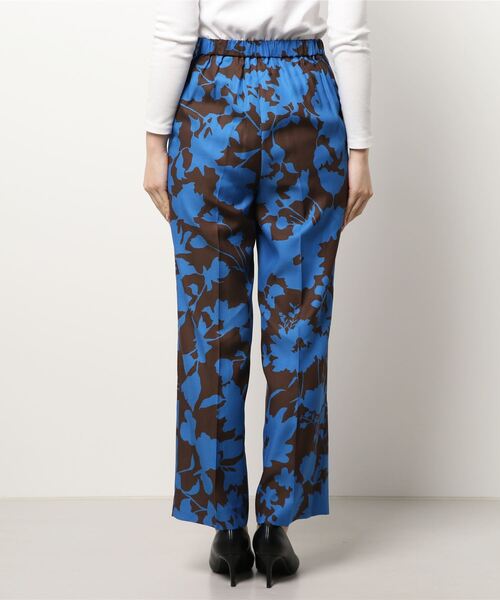 Maison de Beige（メゾンドベージュ）の「《Masion de Beige》大花柄セミワイドパンツ《Viscotecs》（その他パンツ・レディース・ブラウン・9号）」の10枚目の写真