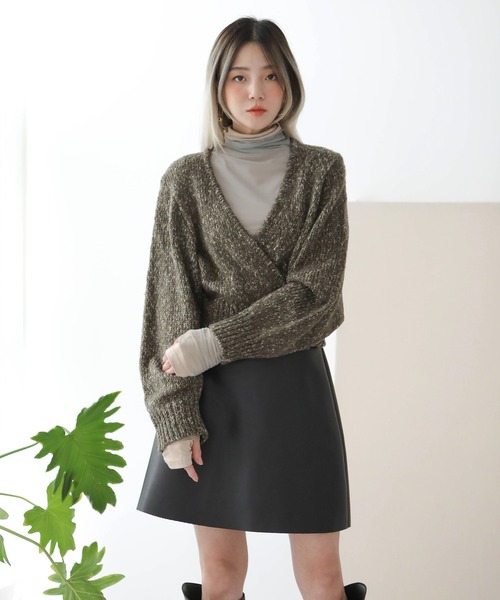 ブラック クロップドカーディガン item353152130301-1-2.jpg