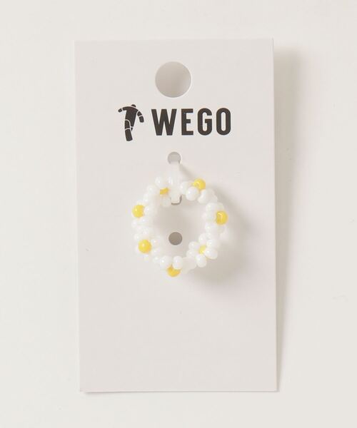 WEGO（ウィゴー）の「WEGO/フラワービーズリング（リング・レディース・ホワイト/ブラック/レッド/シルバー/ゴールド・FREE）」の10枚目の写真