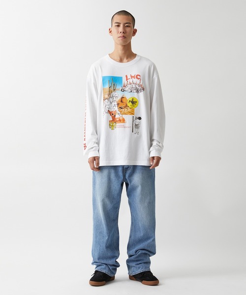 LMCの「【LMC】ISOLATION LONG SLV TEE / エルエムシー アイソレーション グラフィック ロングスリーブ Tシャツ(Tシャツ/カットソー・メンズ・ベージュ/ホワイト/ブラック/オレンジ・LARGE/MEDIUM/SMALL/X-LARGE)」の15枚目の写真